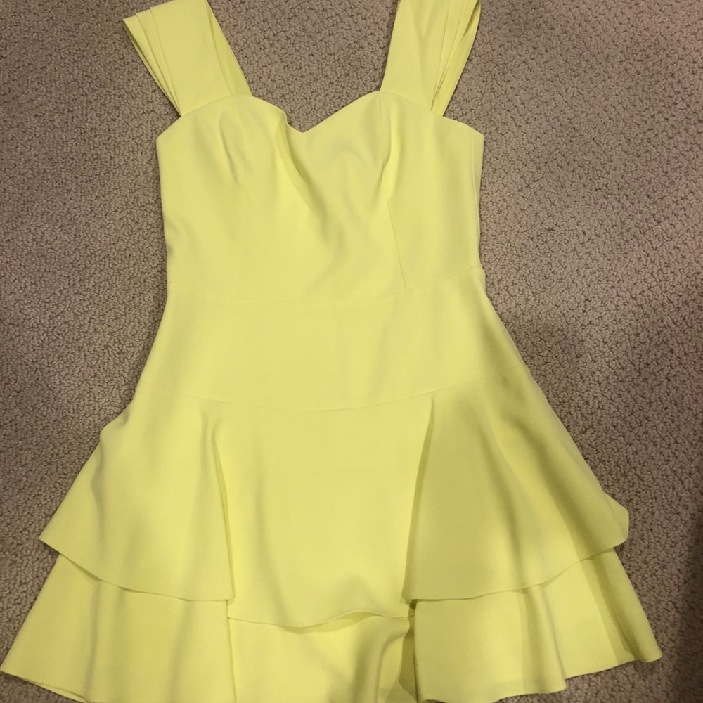 alice and olivia yellow sundress NWT